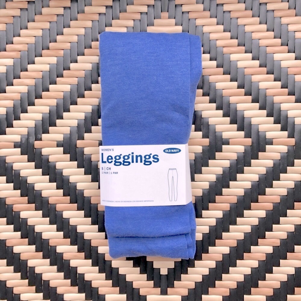 New Heathered Horizon Blue Jersey Knit Pull-On Women’s Old Navy Leggings Small